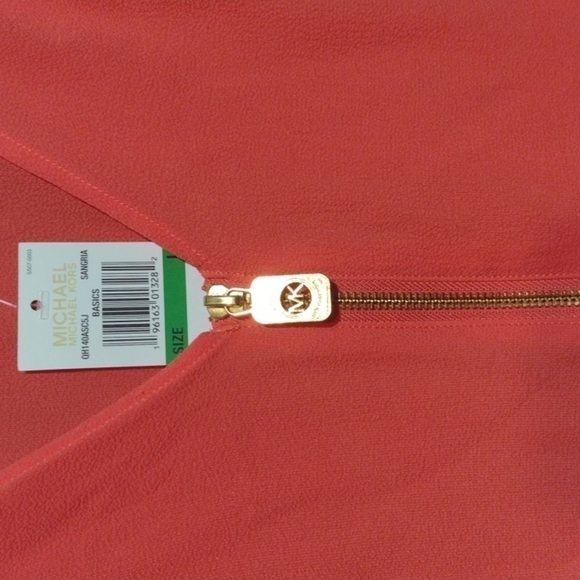 ð
ºmichael by Michael kors women's blouse size large Coral - Picture 2 of 10